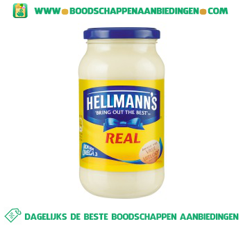 Hellmann’s Mayonaise real aanbieding