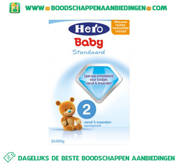 Hero Baby Standaard 2 opvolgmelk aanbieding