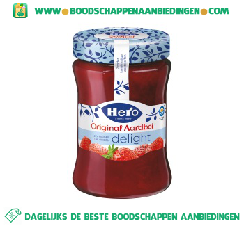 Hero Delight aardbeien aanbieding