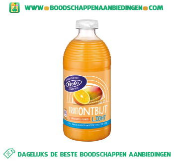 Fruitontbijt sinaasappel mango light aanbieding