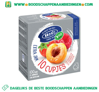 Jam cups aanbieding