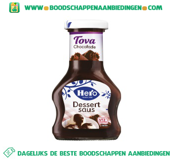 Tova dessertsaus chocolade aanbieding