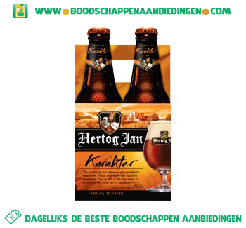 Hertog jan Karakter 4-pak aanbieding