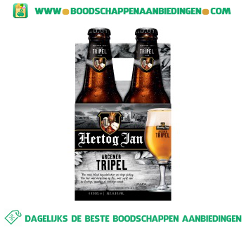 Tripel 4-pack aanbieding