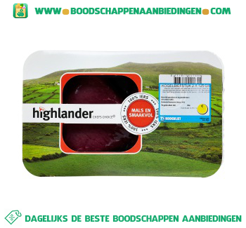 Highlander Kogelbiefstuk aanbieding