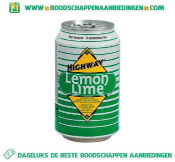 Lemon lime aanbieding