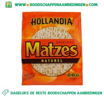 Ronde matzes naturel aanbieding