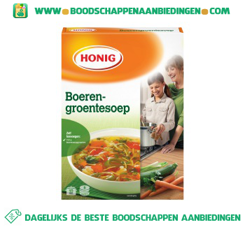 Honig Boerengroentesoep aanbieding