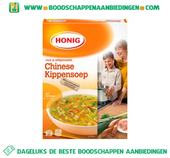 Honig Chinese kippensoep aanbieding