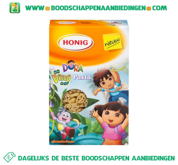 Honig Dora & diego pasta aanbieding