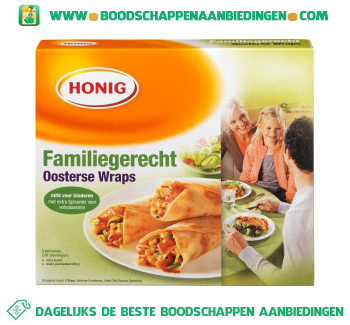 Familiegerecht Oosterse wraps aanbieding