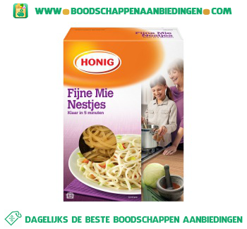 Honig Fijne mie nestjes aanbieding