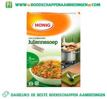 Honig Juliennesoep aanbieding