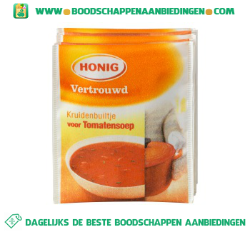 Honig Kruidenbuiltje voor tomatensoep aanbieding