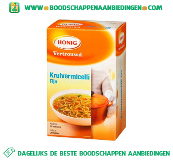 Honig Krulvermicelli fijn aanbieding