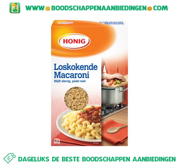 Honig Loskokende macaroni aanbieding