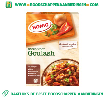 Mix voor goulash aanbieding