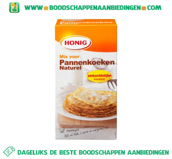 Mix voor pannenkoeken naturel aanbieding