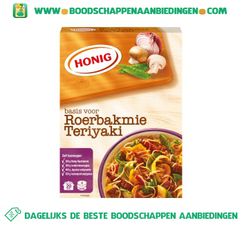 Mix voor roerbakmie teriyaki aanbieding