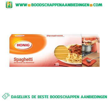 Spaghetti aanbieding