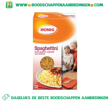 Honig Spaghettini aanbieding