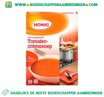 Honig Tomaten crémesoep aanbieding