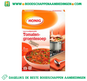 Honig Tomaten groentesoep aanbieding