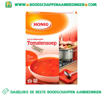 Honig Tomatensoep aanbieding