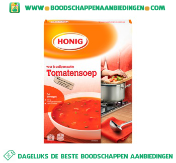 Tomatensoep aanbieding