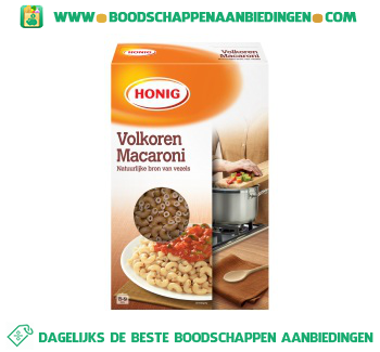 Volkoren macaroni aanbieding