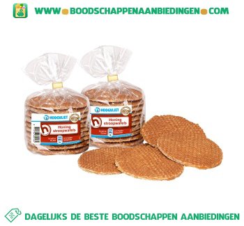 Honing stroopwafels aanbieding