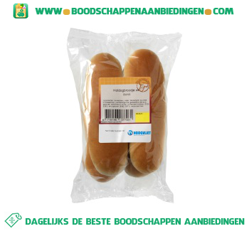 Hotdogbroodjes aanbieding