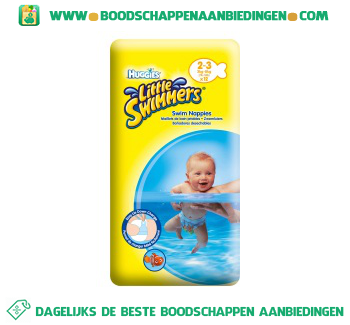 Huggies Little swimmers 2-3 aanbieding