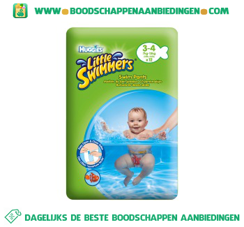 Huggies Little swimmers 3-4 aanbieding