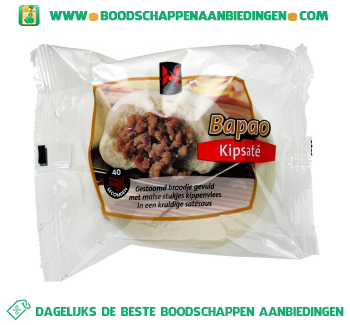 Bapao kipsaté aanbieding