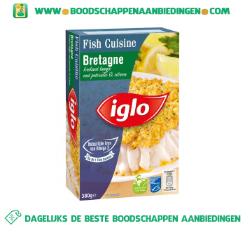 Iglo Fish Cuisine Bretagne aanbieding