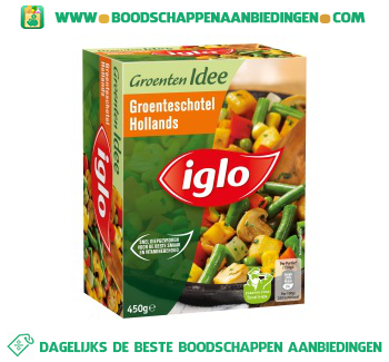 Iglo Groenteschotel Hollands aanbieding