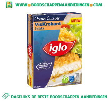 Iglo Ocean Cuisine viskrokant aanbieding