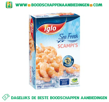 Scampi`s aanbieding