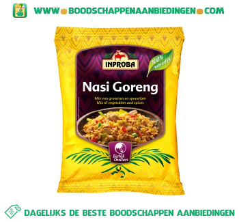 Nasi goreng groenten aanbieding