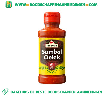 Sambal oelek aanbieding