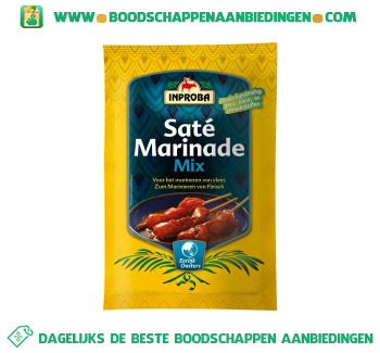 Saté marinade mix aanbieding