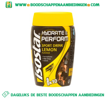 Sport drink lemon aanbieding