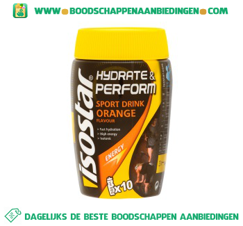 Sport drink orange aanbieding