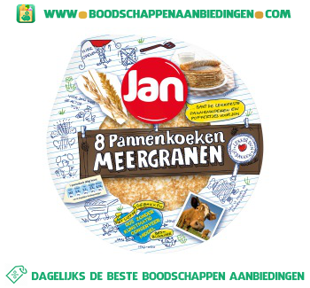 Jan Pannenkoeken meergranen aanbieding