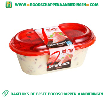 Johma Beenham salade aanbieding