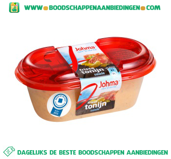 Johma Frisse tonijn salade aanbieding