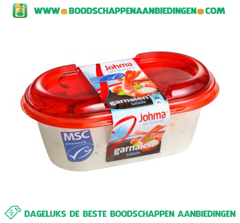 Johma Garnalen salade aanbieding