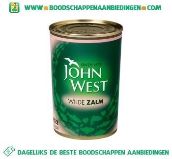 John West Wilde zalm aanbieding