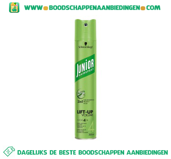 Junior Hairspray lift up volume aanbieding